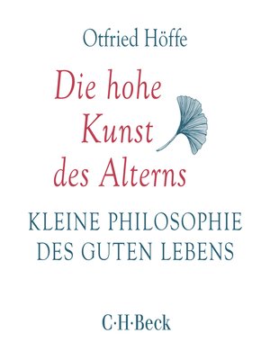 cover image of Die hohe Kunst des Alterns